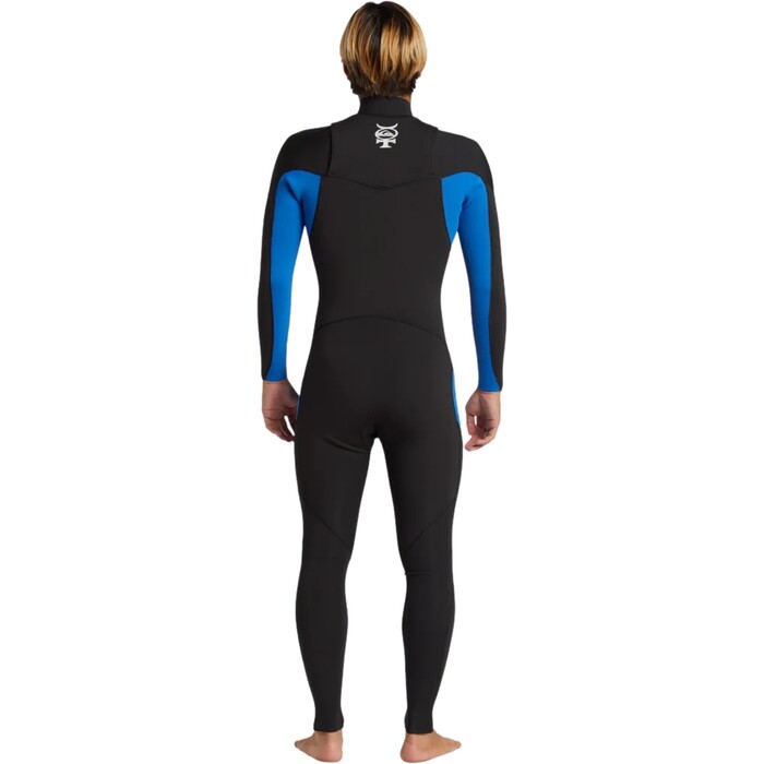 2024 Quiksilver Mnner Mercury 4/3mm Brustreiverschluss Neoprenanzug AQYW103116 - Olympian Blue